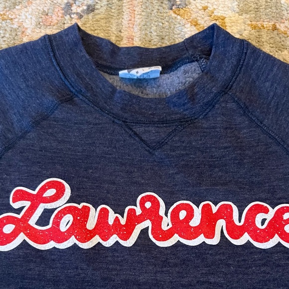 Navy‎ Sweatshirt with Red Script - Picture 2 of 6